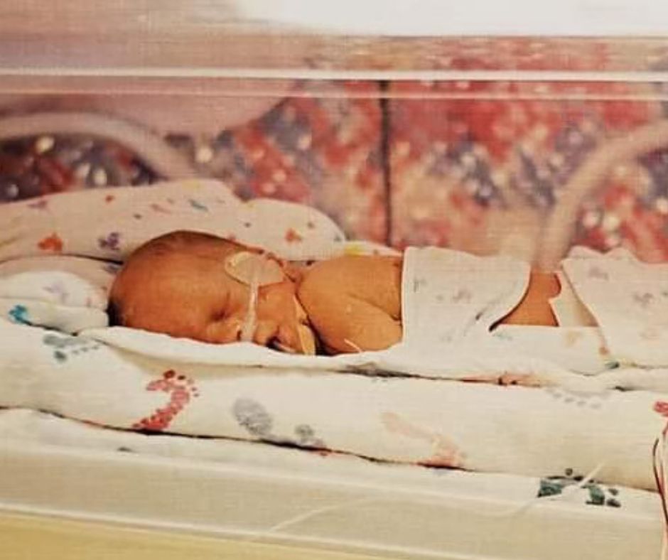 Sophie Marie, who passed away from NEC