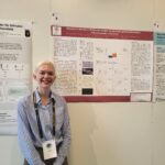Alice with poster