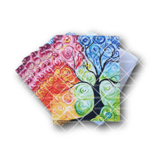 Tree of Courage 4x6" Notecards, Set of 10