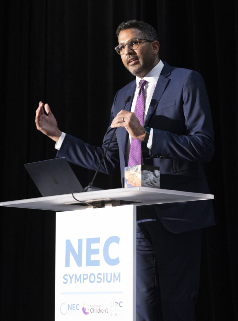 presenting at the NEC Symposium