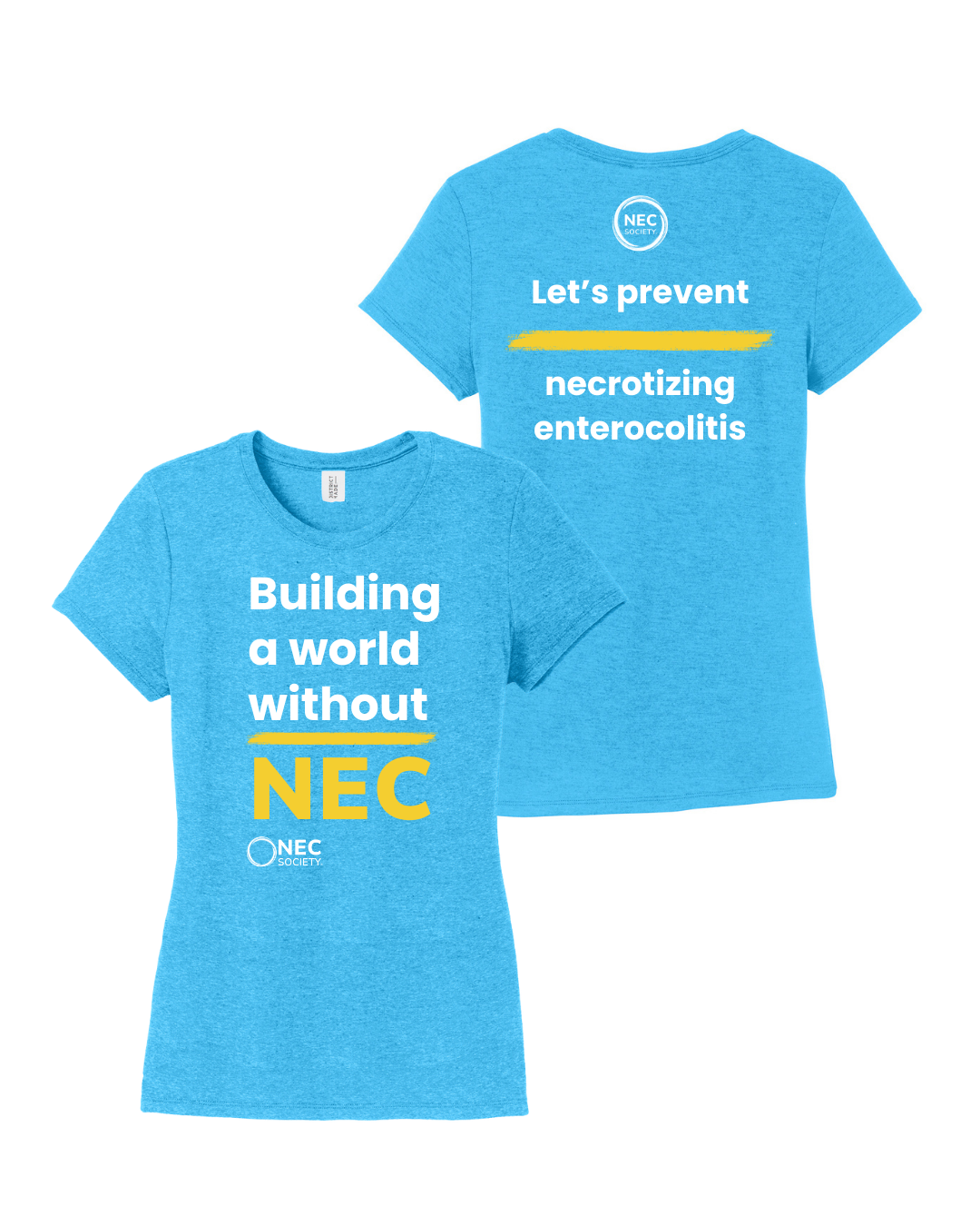 Building a World Without NEC Tee, Women's - Image 3