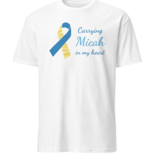 Custom: Carrying my baby in my heart tee