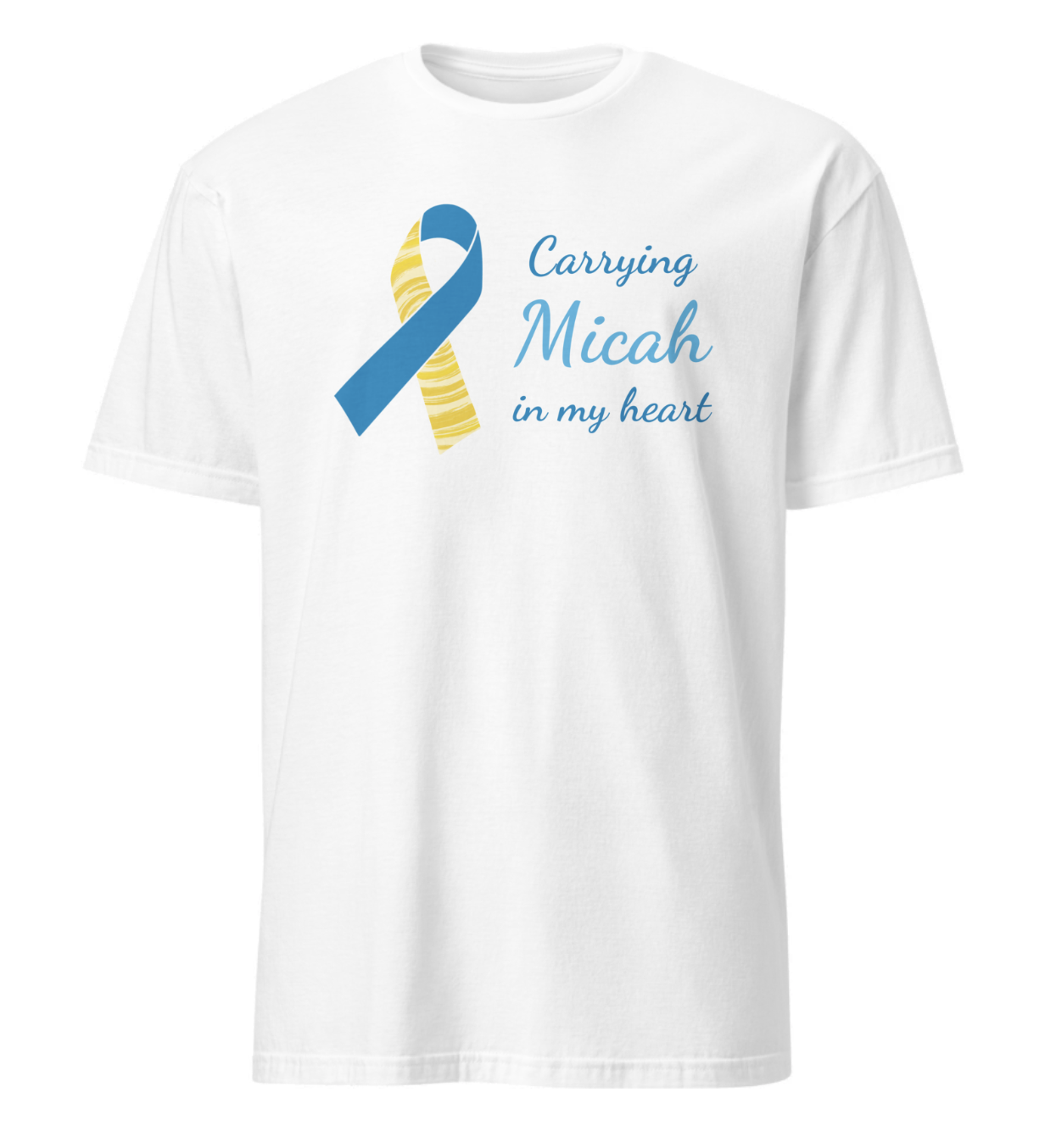 Custom: Carrying my baby in my heart tee