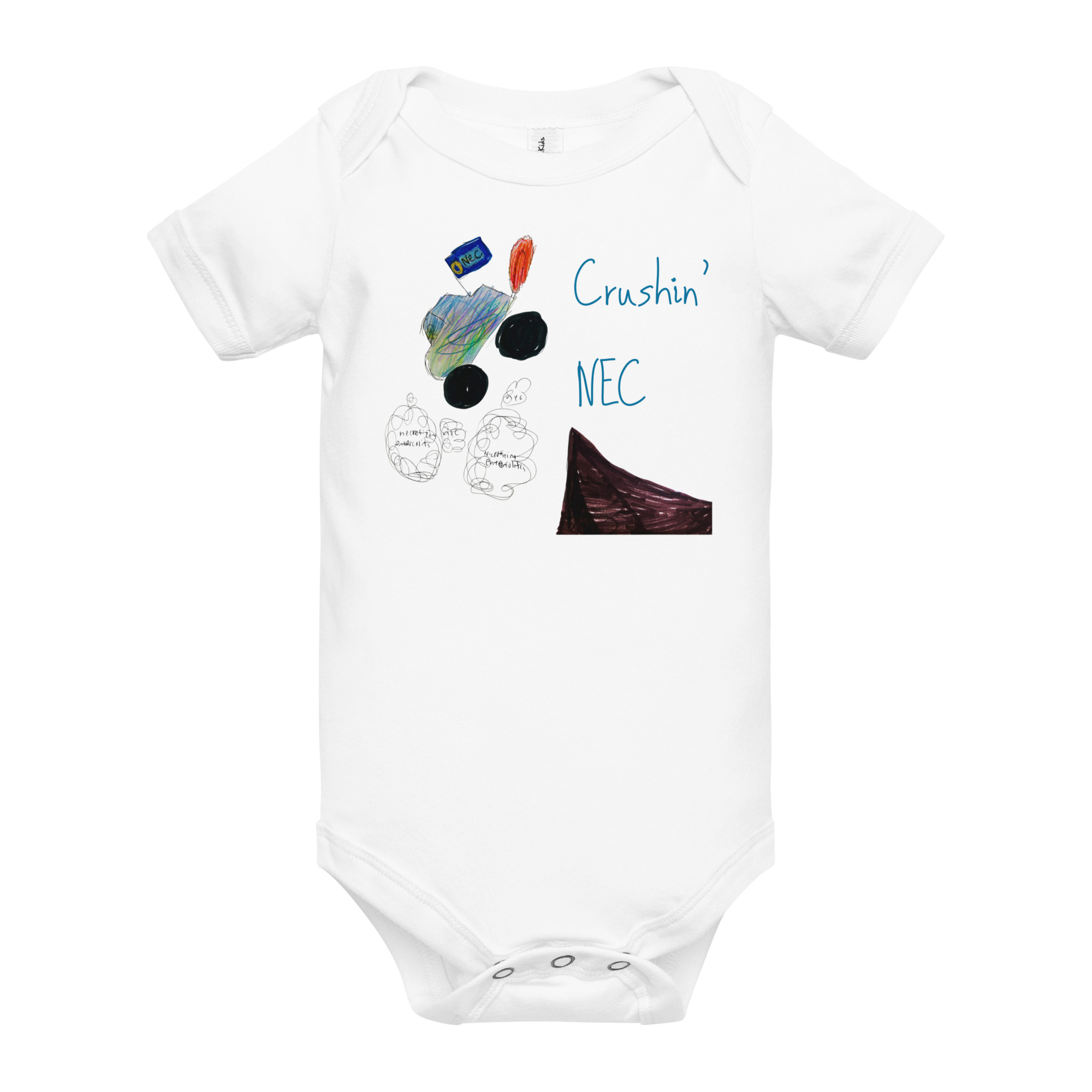 Crushin' NEC Baby Onesie